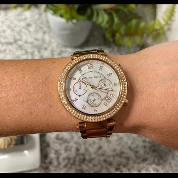 MICHAEL Michael Kors Jewelry Michael Kors Parker Rose Goldtone